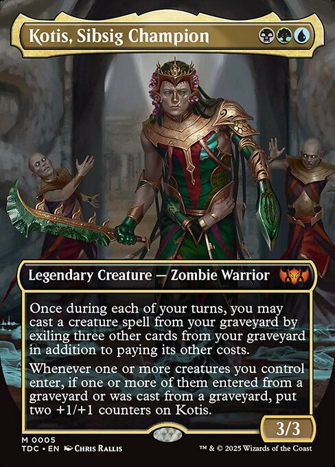 Kotis, Sibsig Champion (TDC) (5) / Borderless