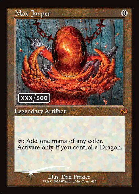 Mox Jasper (TDM) (419) / Serialized