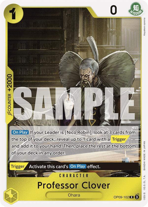 Professor Clover (OP09-102) / Foil