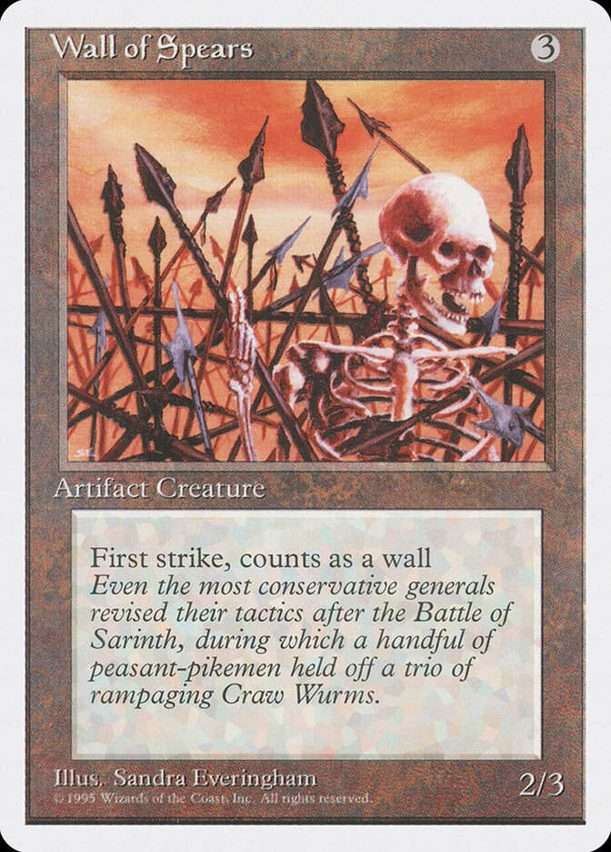 Wall of Spears (4ED) (356)
