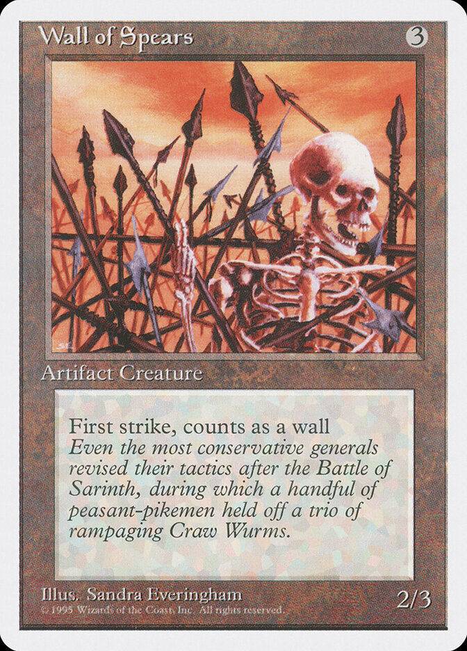 Wall of Spears (4ED) (356)