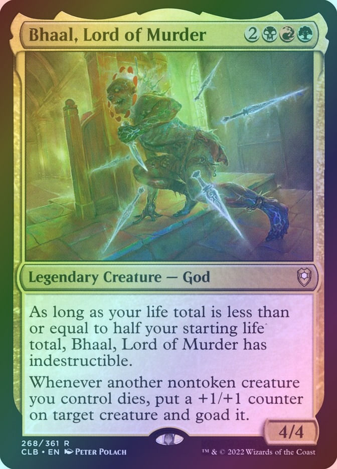 Bhaal, Lord of Murder (CLB) (268) / Foil