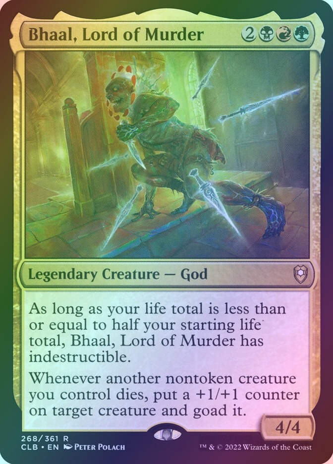 Bhaal, Lord of Murder (CLB) (268) / Foil