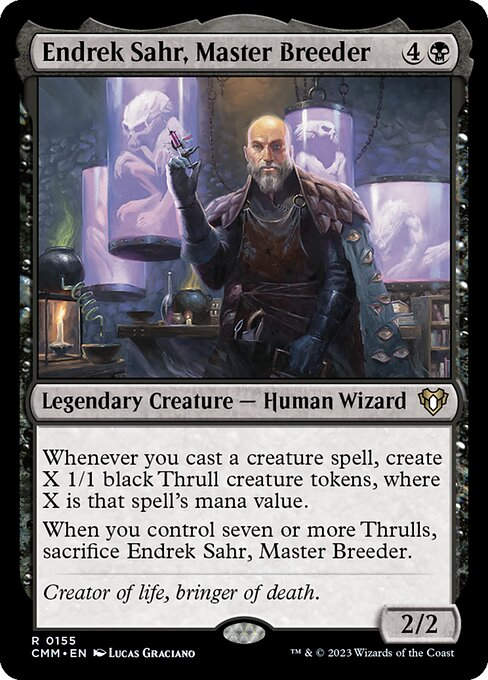 Endrek Sahr, Master Breeder (cmm)
