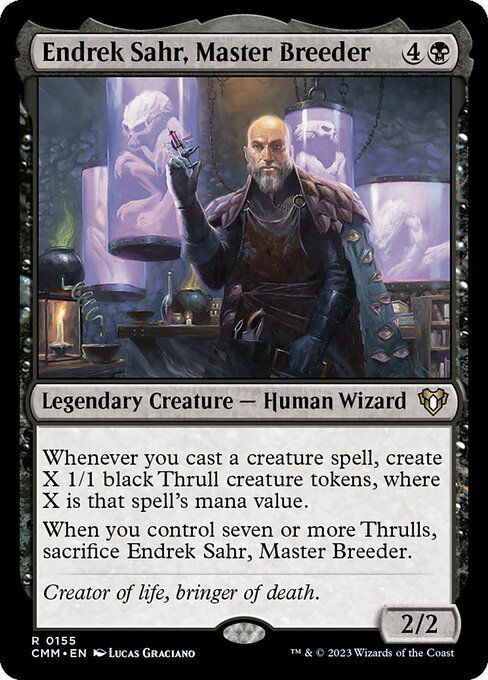 Endrek Sahr, Master Breeder (cmm)