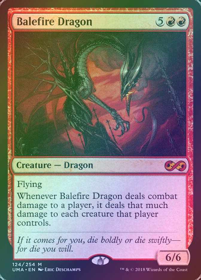 Balefire Dragon (UMA) (124) / Foil