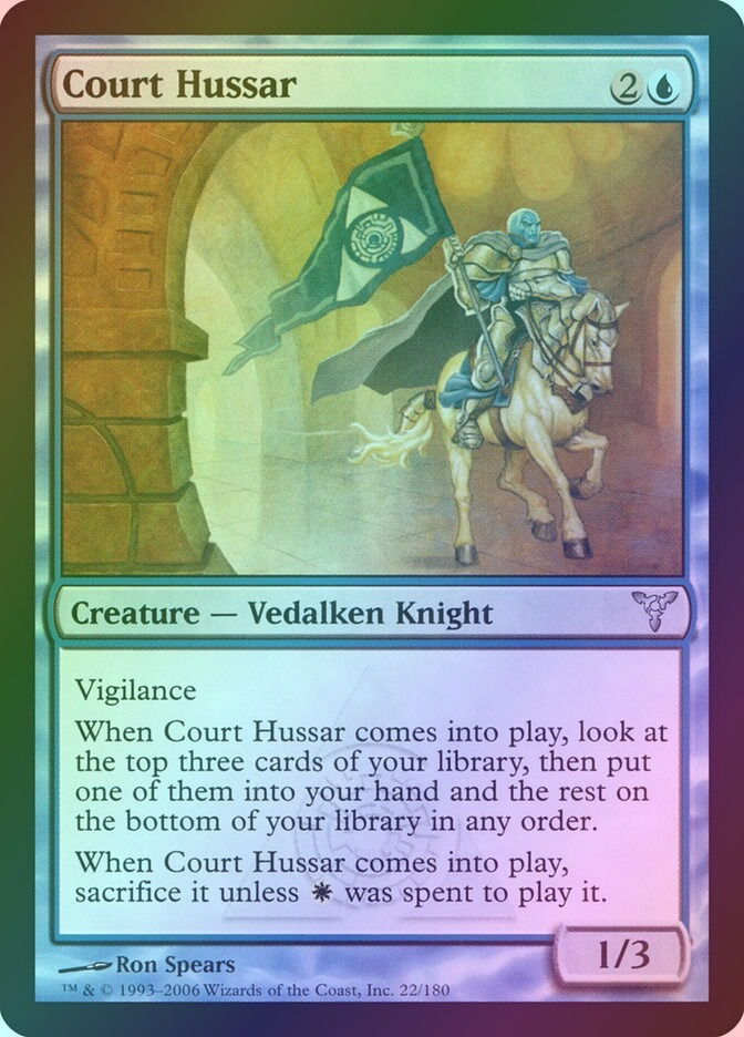 Court Hussar (DIS) (22) / Foil