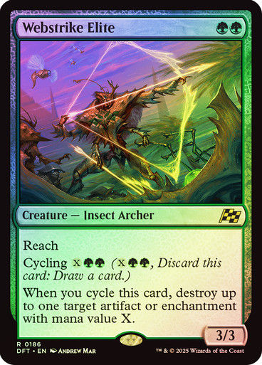 Webstrike Elite (DFT) (186) / Foil