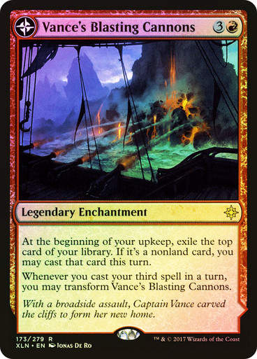 Vance's Blasting Cannons // Spitfire Bastion (XLN) (173) / Foil
