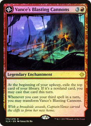 Vance's Blasting Cannons // Spitfire Bastion (XLN) (173) / Foil — cara 1 de 2