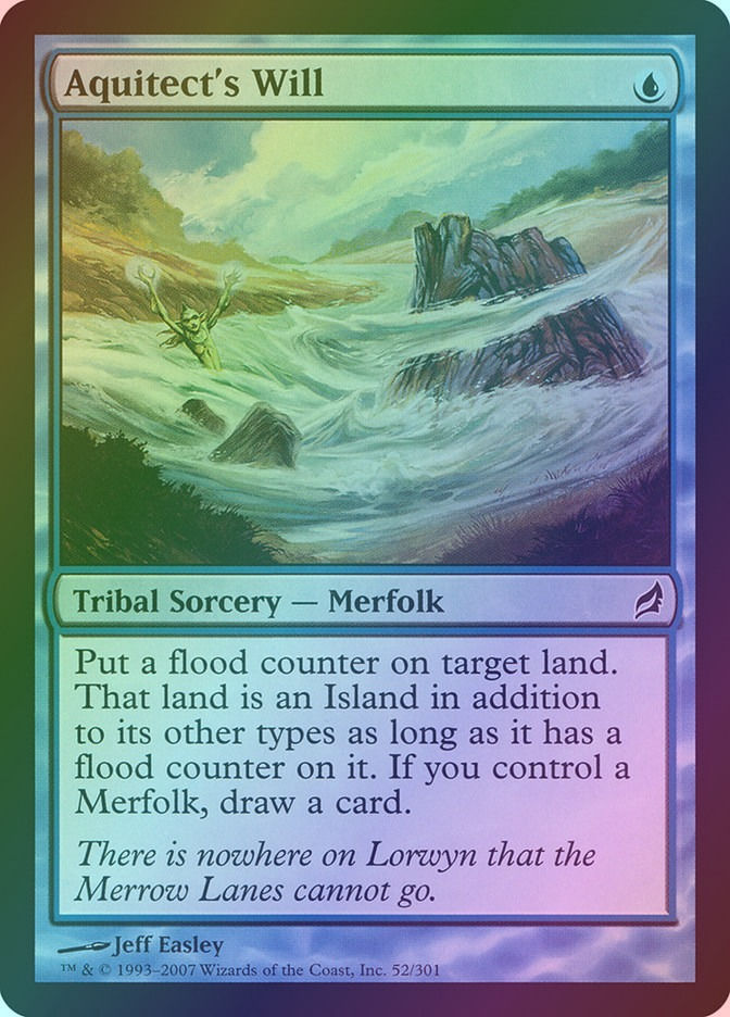 Aquitect's Will (LRW) (52) / Foil