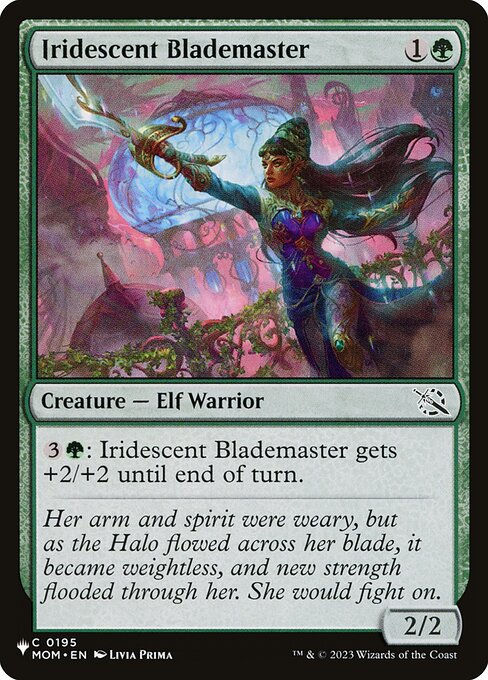 Iridescent Blademaster (PLST) (MOM-195)