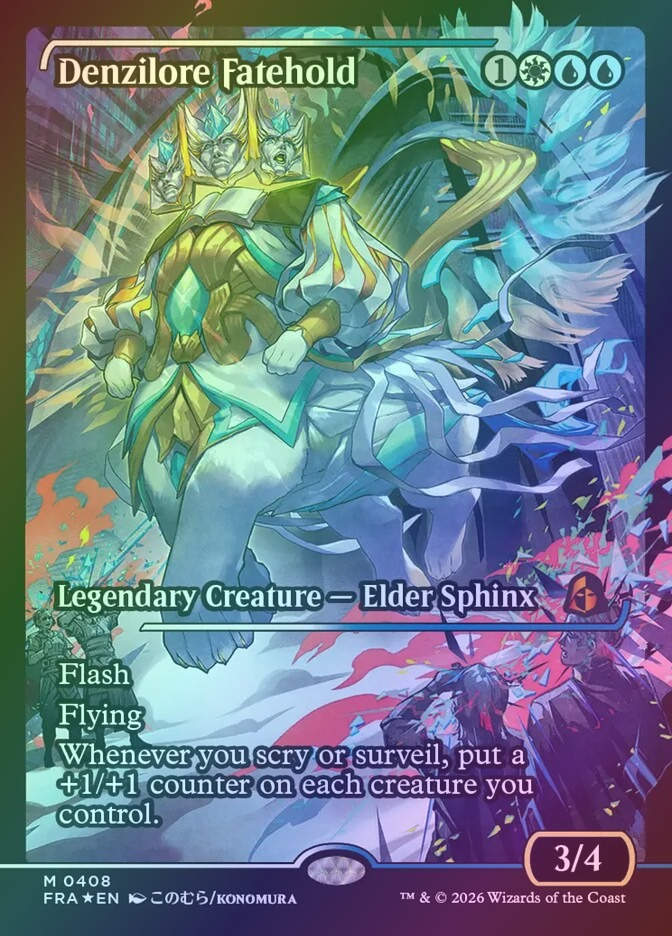 Denzilore Fatehold (FRA) (408) / Showcase / Foil