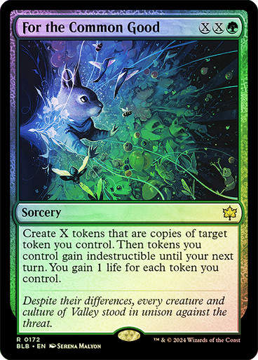 For the Common Good (blb) (172) / Foil