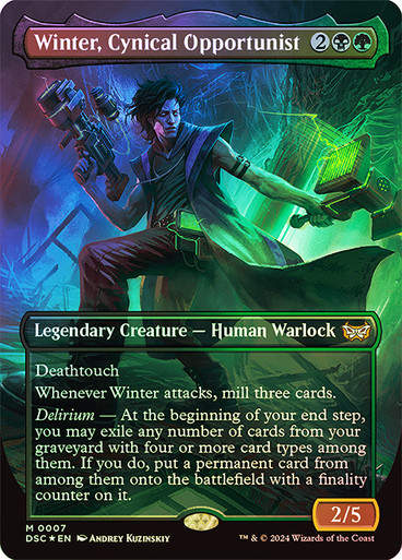 Winter, Cynical Opportunist (DSC) (7) / Borderless Foil