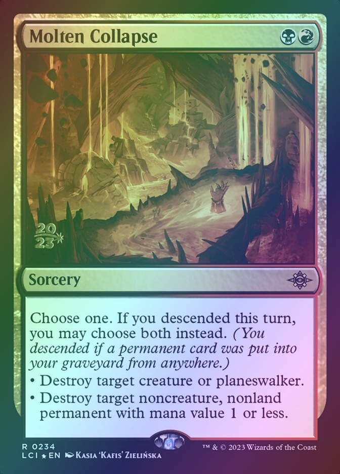 Molten Collapse (PLCI) (234s) / Foil