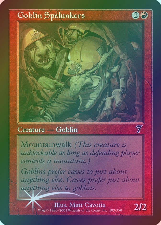 Goblin Spelunkers (7ED) (193★) / Foil