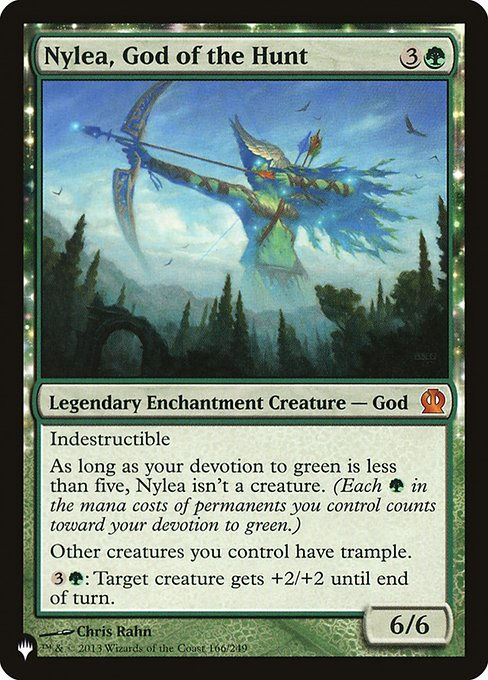 Nylea, God of the Hunt (PLST) (THS-166)