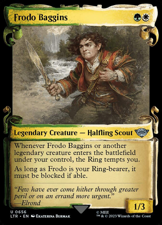 Frodo Baggins (LTR) (656) / Showcase