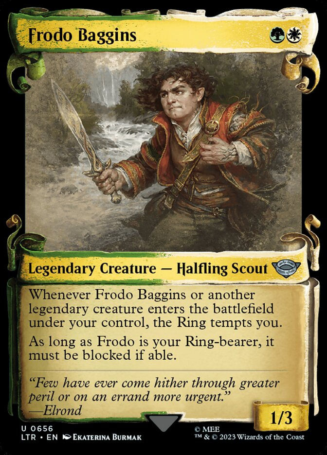 Frodo Baggins (LTR) (656) / Showcase