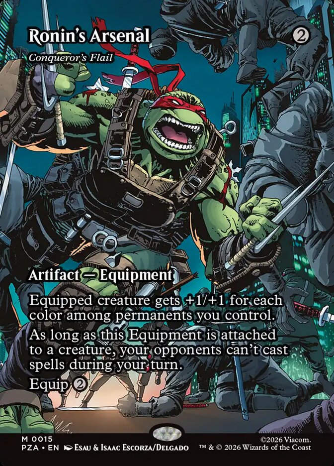 Conqueror's Flail (PZA) (15) / Borderless