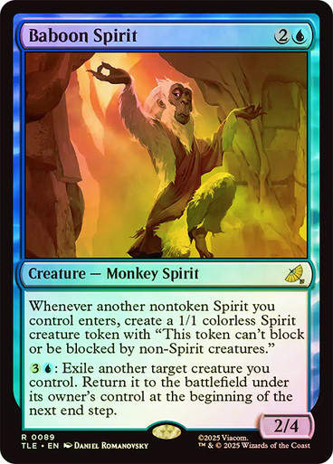 Baboon Spirit (TLE) (89) / Foil