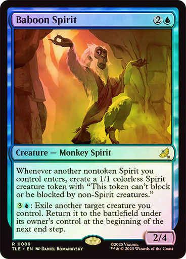 Baboon Spirit (TLE) (89) / Foil