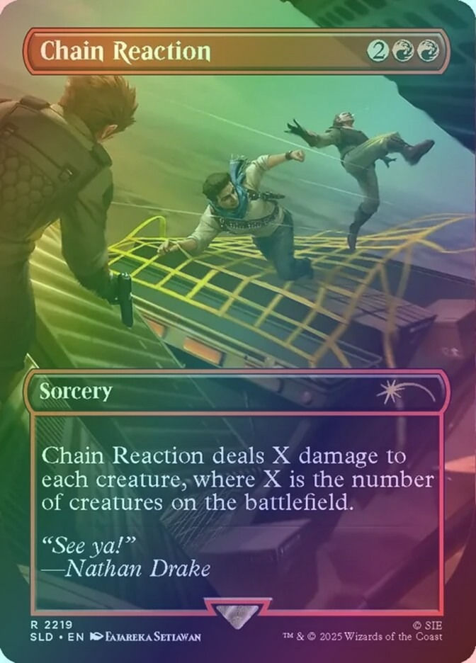 Chain Reaction (SLD) (2219) / Borderless / Foil