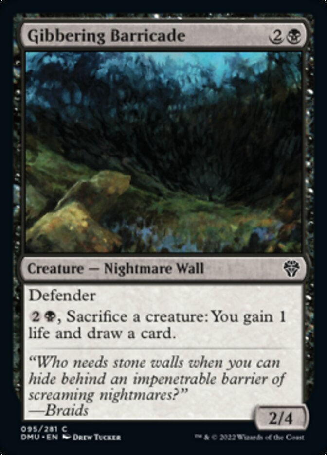 Gibbering Barricade (DMU)
