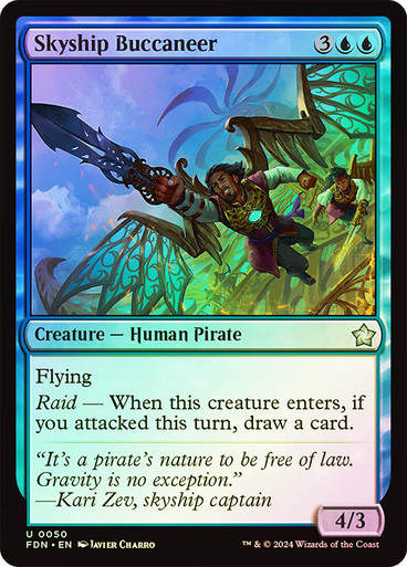 Skyship Buccaneer (FDN) (50) / Foil