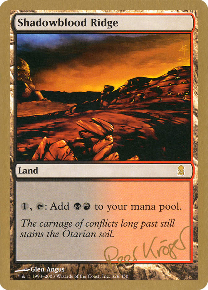 Shadowblood Ridge (WC03) (pk326)
