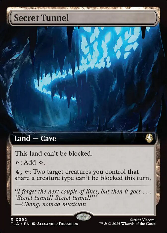 Secret Tunnel (TLA) (392) / Extended Art