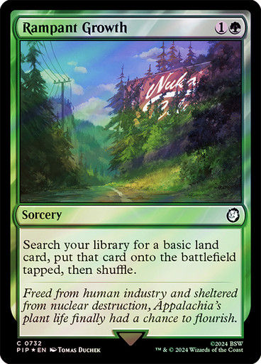 Rampant Growth (pip) (732) / Surge Foil