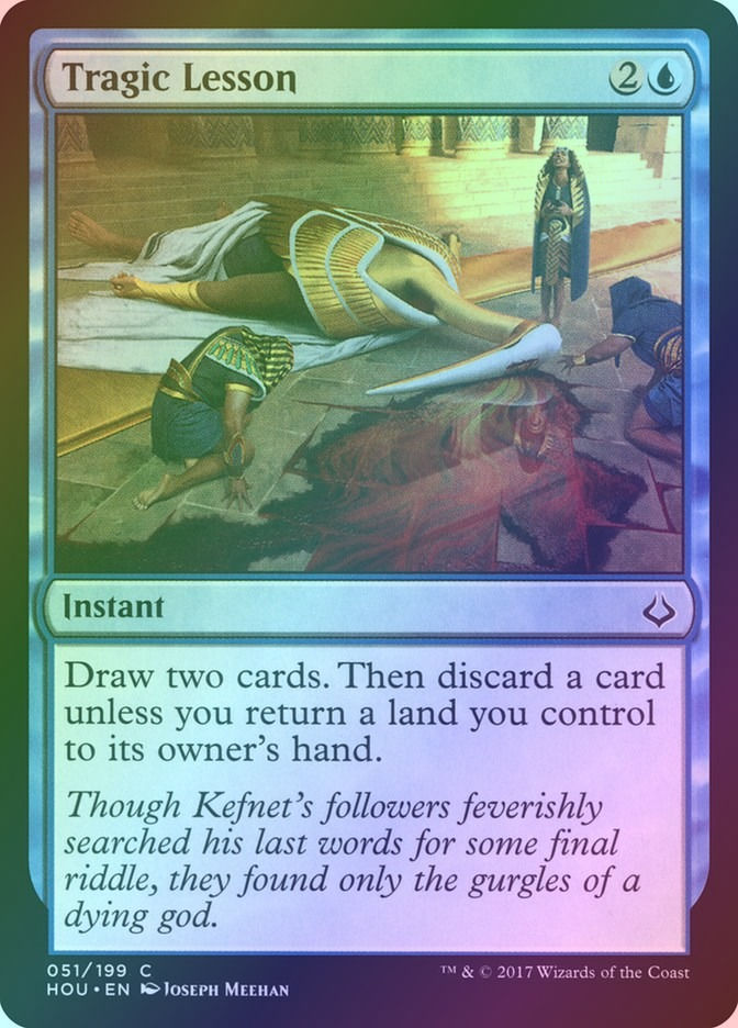 Tragic Lesson (HOU) (51) / Foil
