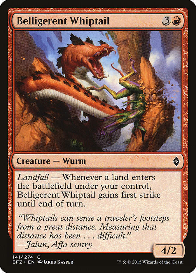 Belligerent Whiptail (BFZ) (141)