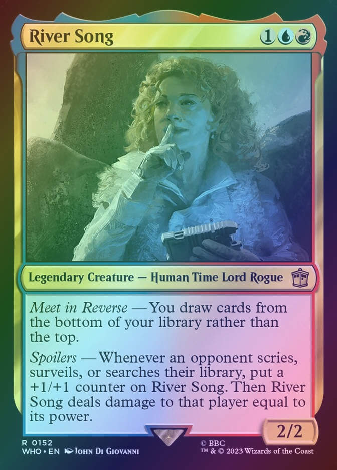 River Song (WHO) (152) / Foil