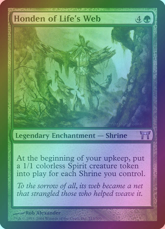 Honden of Life's Web (CHK) (213) / Foil