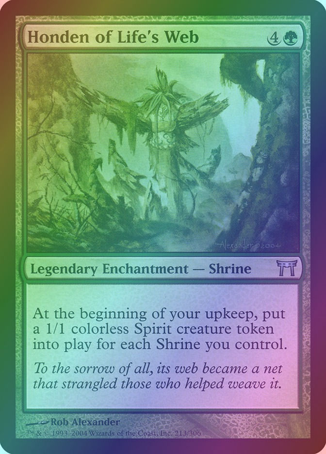 Honden of Life's Web (CHK) (213) / Foil
