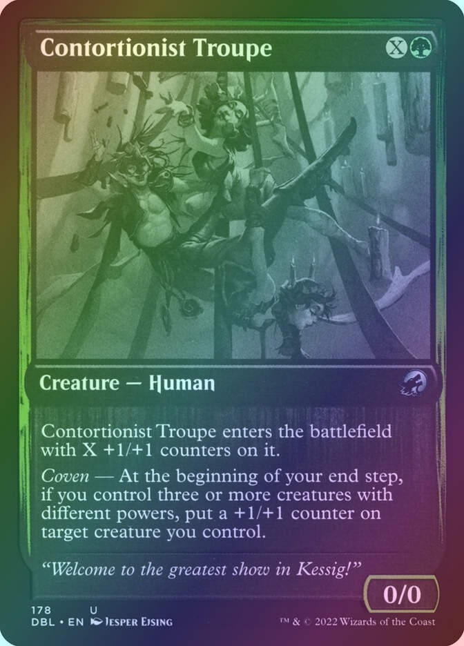 Contortionist Troupe (DBL) (178) / Foil