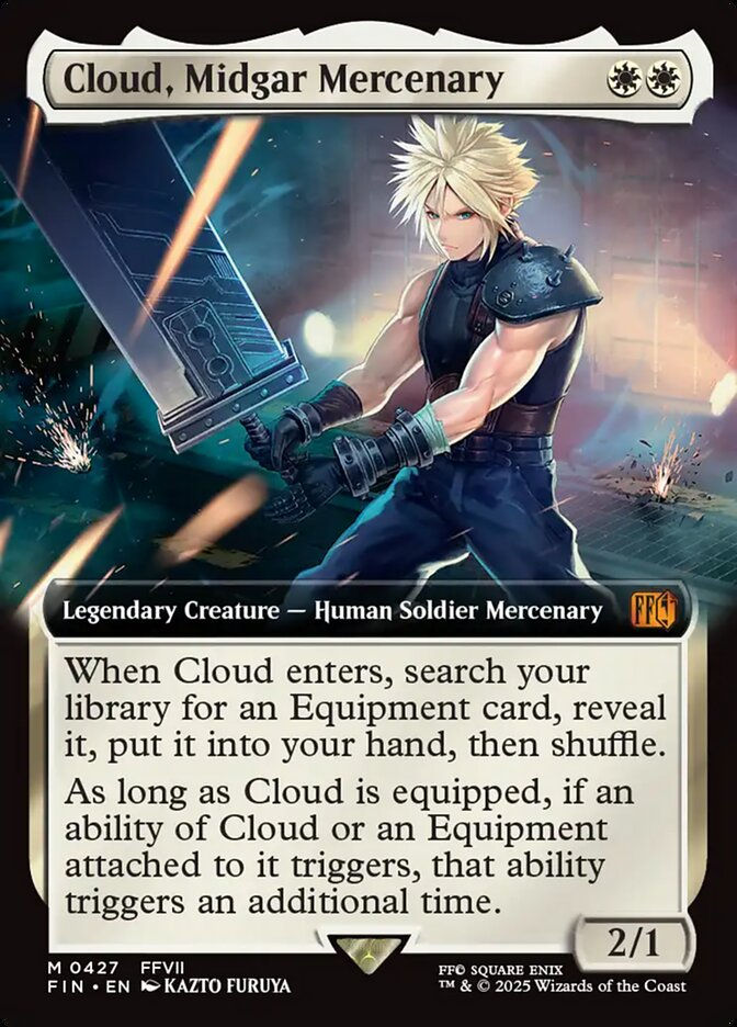 Cloud, Midgar Mercenary (FIN) (427) / Extended Art