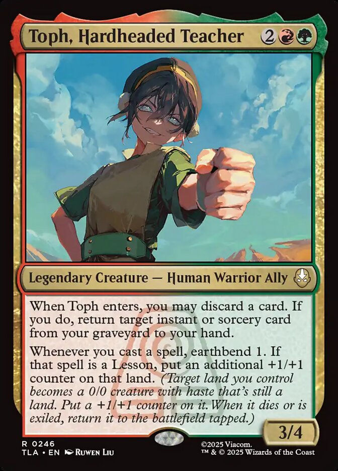 Toph, Hardheaded Teacher (TLA) (246)