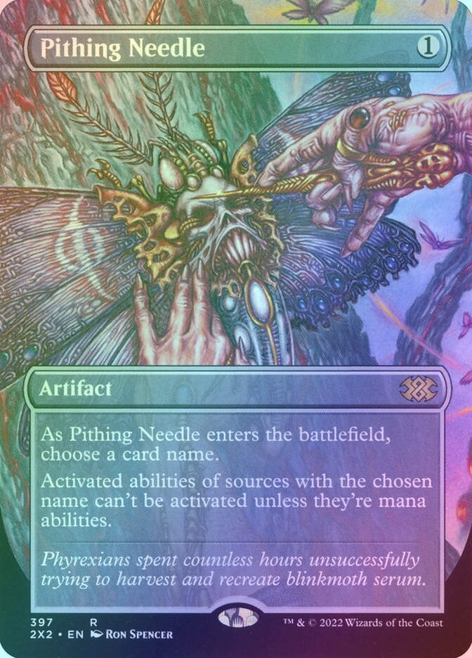 Pithing Needle (2X2) (397) / Borderless / Foil