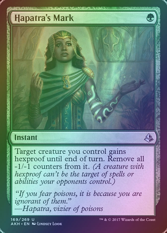 Hapatra's Mark (AKH) (169) / Foil