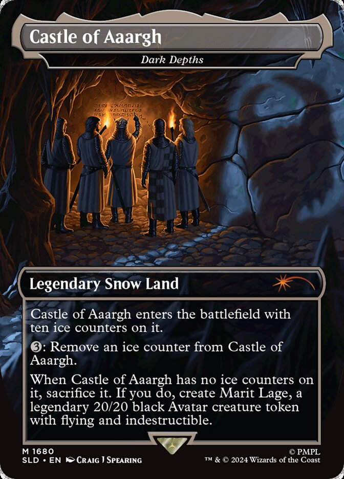 Dark Depths (SLD) (1680) / Borderless
