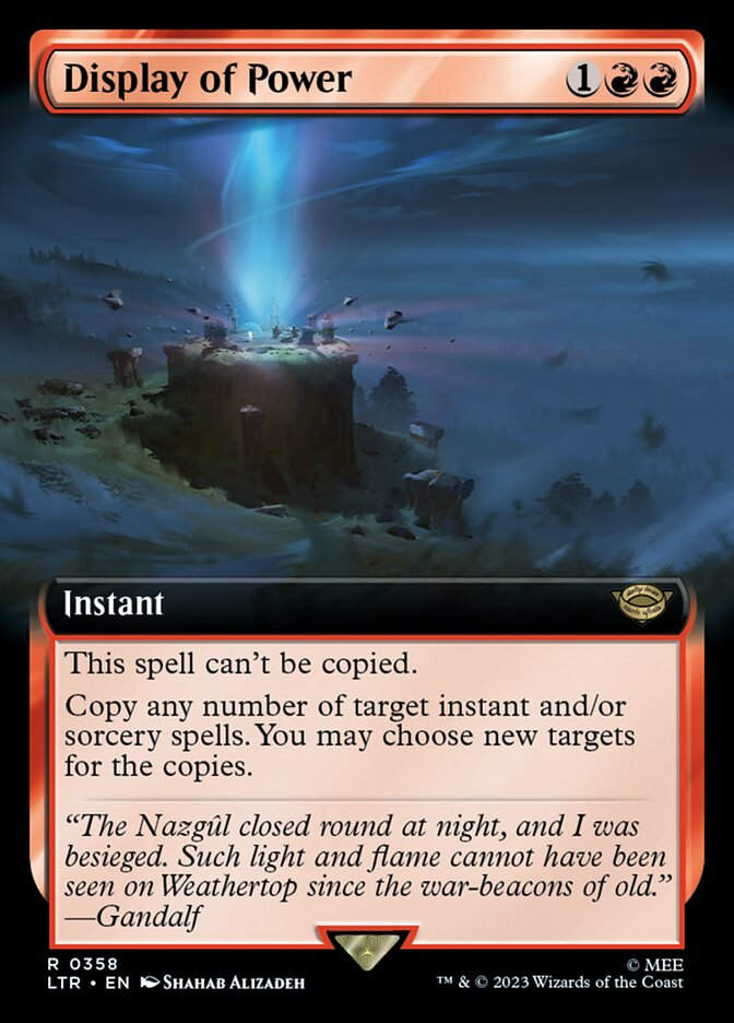 Display of Power (LTR) (358) / Extended Art