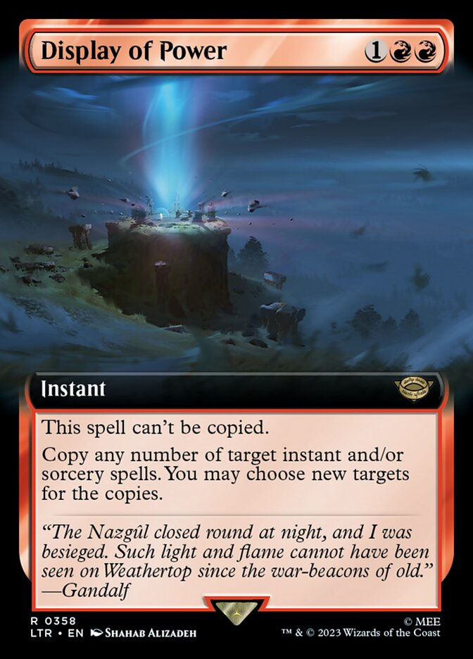 Display of Power (LTR) (358) / Extended Art