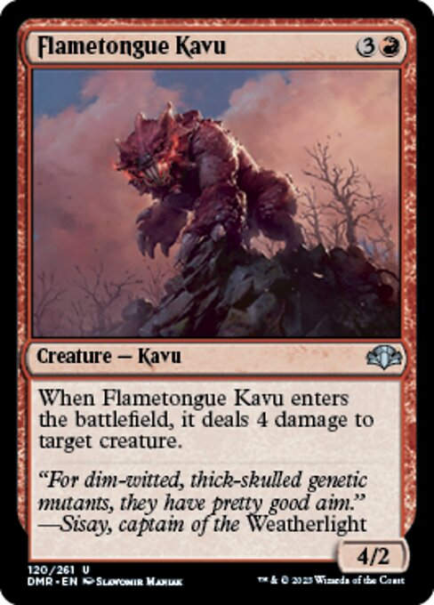 Flametongue Kavu (DMR)