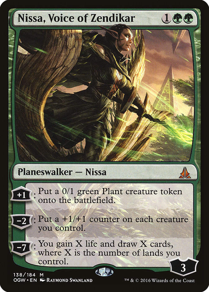 Nissa, Voice of Zendikar (OGW) (138)