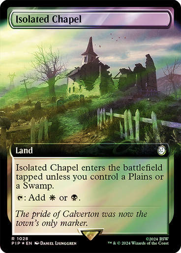 Isolated Chapel (pip) (1028) / Extended Surge Foil