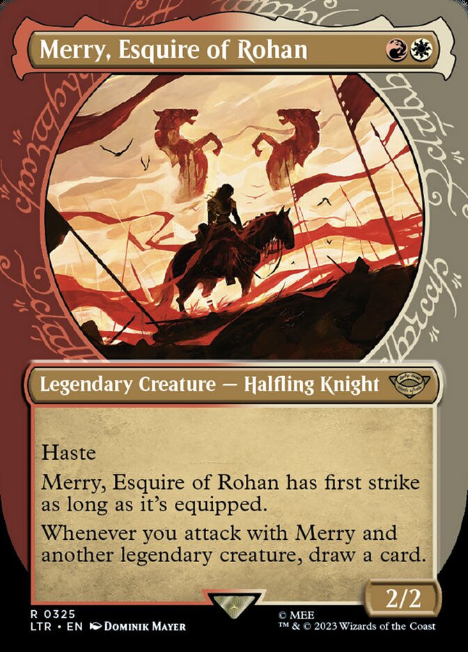 Merry, Esquire of Rohan (LTR) (325) / Borderless / Showcase
